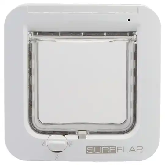 SureFlap Microchip kattlucka - Vit Expressleverans