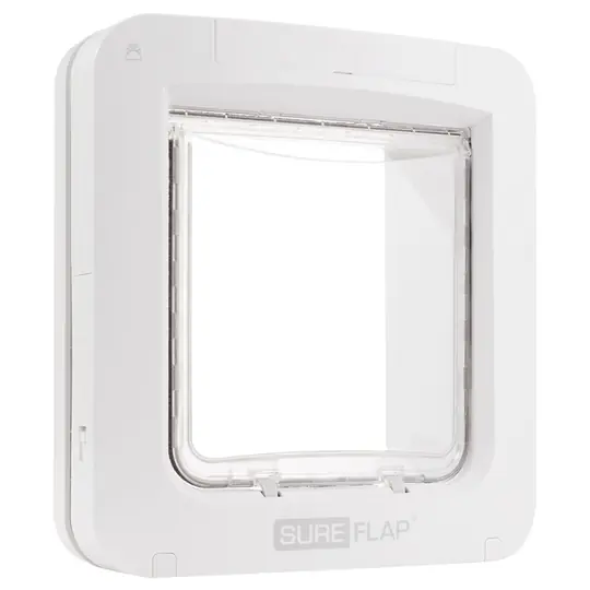 Snabb frakt SureFlap Microchip Pet Door Connect husdjurslucka - SureFlap Connect husdjurslucka vit (kan endast användas med SureFlap Hub)