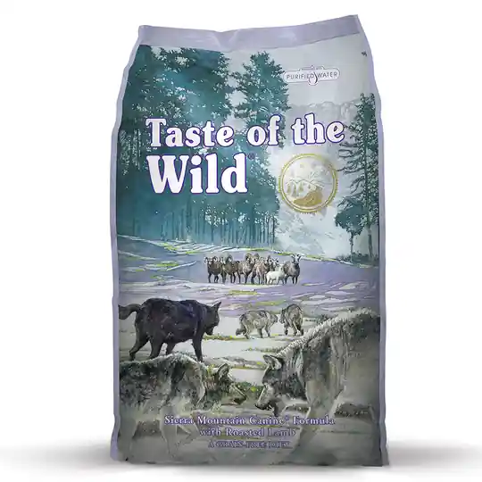 Kampanjpris Taste of the Wild Sierra Mountain - 2 kg