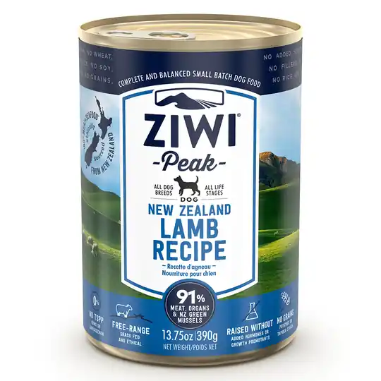 Testa 390 g ZIWI® Peak i enpack! - Lamm Snabb frakt