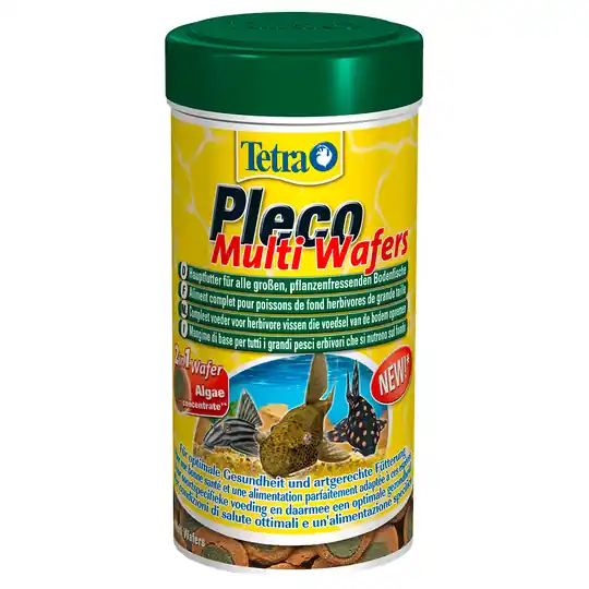 Expressleverans Tetra Pleco Multi Wafers - 250 ml