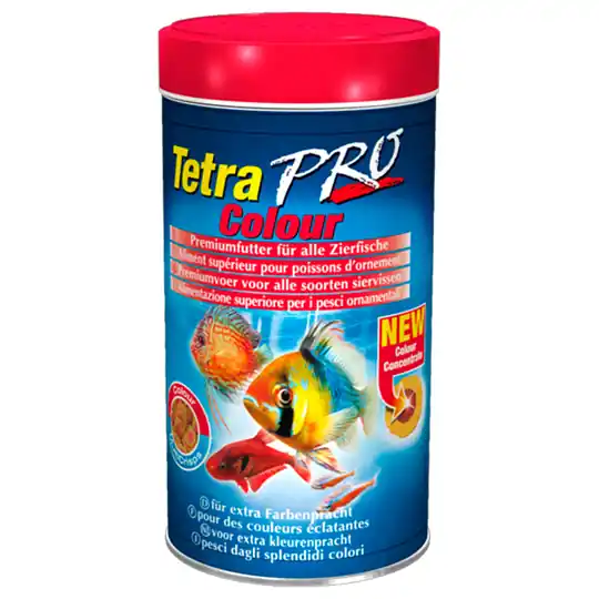 Snabb leverans TetraPro Colour flingfoder - 500 ml