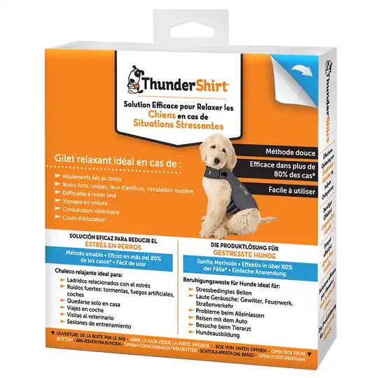 ThunderShirt® lugnande väst, grå - Stl. XL Beställ nu