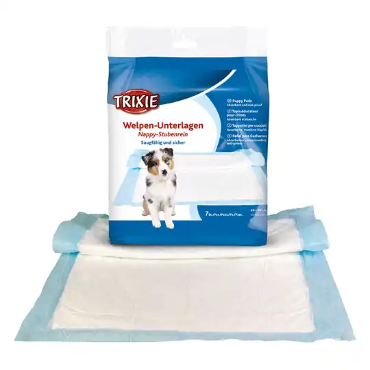 Erbjudandepris Trixie absorberande underlag för valpar L 40 x B 60 cm, 35 st
