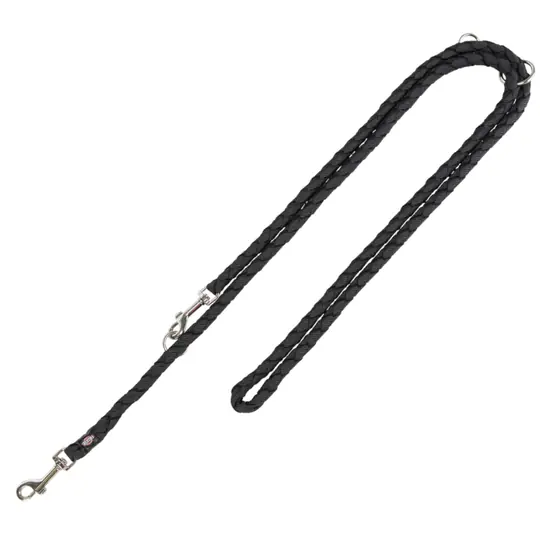 Trixie Cavo förlängningskoppel, svart - Stl. L - XL 200 cm långt, Ø 18 mm Snabb leverans