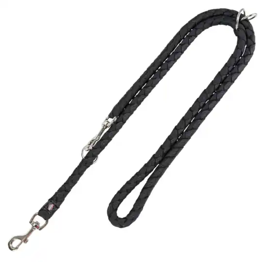 Köp nu Trixie Cavo förlängningskoppel, svart - Stl. S - M 200 cm långt, Ø 12 mm