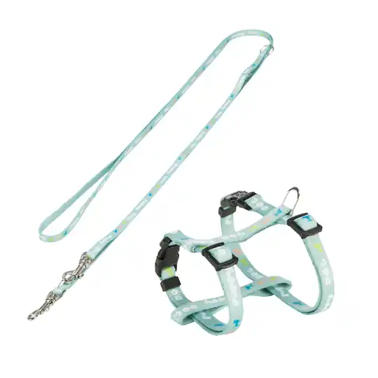 Trixie Junior valpsele med koppel - 23-34 cm/8 mm, 200 cm, mint prisnedsättning