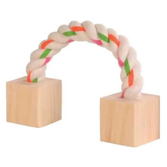 Expressleverans Trixie leksak med träklossar - ca L 20 cm