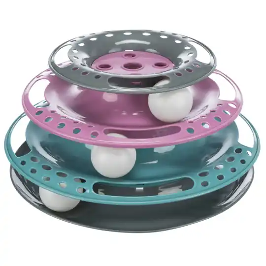 Populär Trixie leksakstorn, plast - Ø 25 cm/13 cm