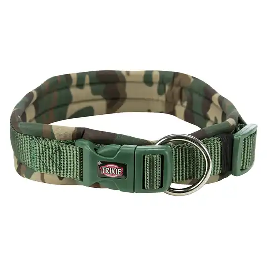 Outlet Trixie Premium halsband, extra bred neopren-vaddering - Stl. M-L 42-48 cm halsomfång, B 20 mm
