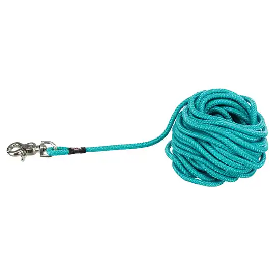 Trixie Trigger Snap Hook spårlina, ocean - Stl. S - L 15 m lång, Ø 6 mm Utförsäljning