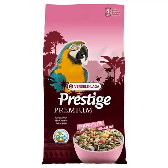 Versele-Laga Prestige Premium Parrots papegojfoder Ekonomipack 2 x 10 kg Extra rabatt