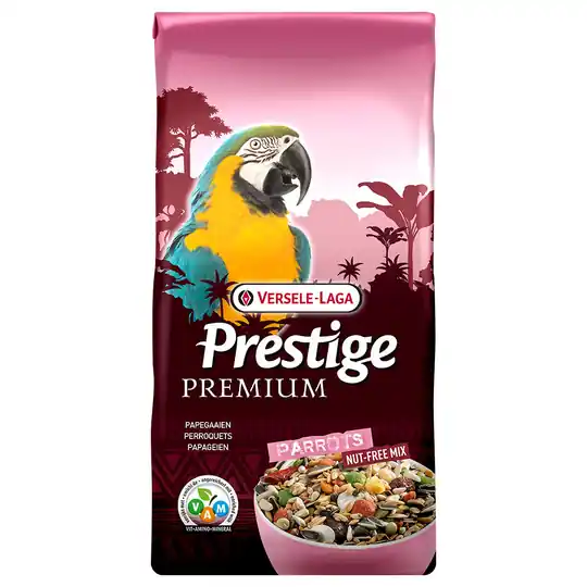 Versele-Laga Prestige Premium Parrots papegojfoder Ekonomipack 2 x 15 kg Kampanj