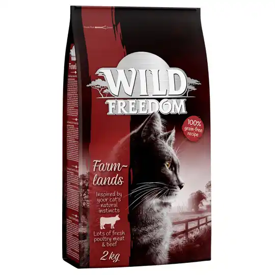 Wild Freedom Adult "Farmlands" - Beef - Ekonomipack 3 x 2 kg Trygg betalning