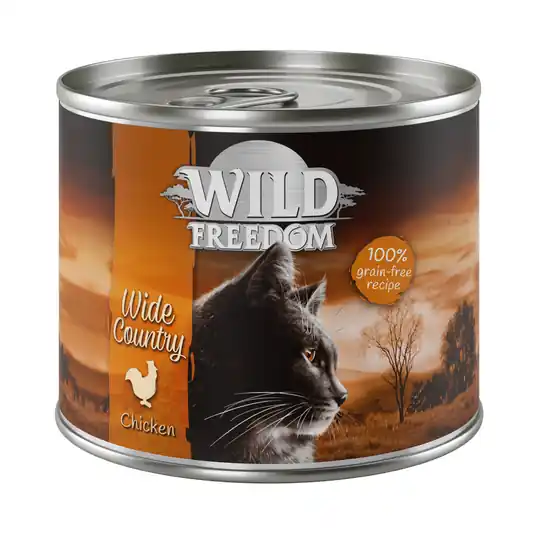 Wild Freedom Adult 6 x 200 g Farmlands - Beef & Chicken Snabb leverans