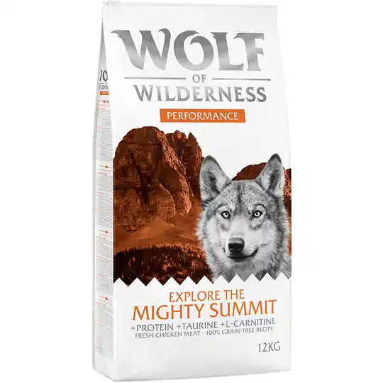 Rabatt Wolf of Wilderness "Explore The Mighty Summit" - Performance - 5 x 1 kg
