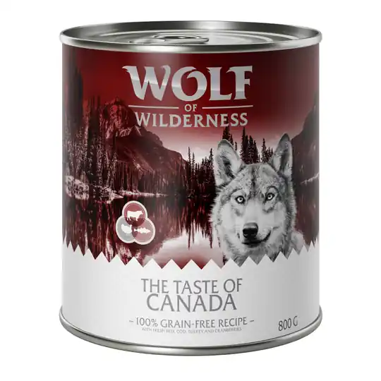 Billig Wolf of Wilderness The Taste Of 6 x 800 g - The Taste Of The Mediterranean