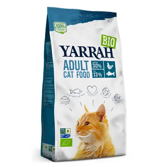 Erbjudandepris Yarrah Organic med fisk - Ekonomipack 2 x 10 kg