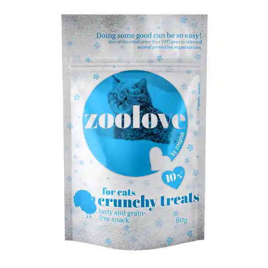 Reapris zoolove crunchy treats för katter - Winter Edition - Ekonomipack 6 x 60 g
