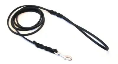 Koppel läder 6mm flera längder svart, Alac Begränsad tid