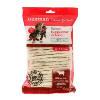 Extra rabatt Tuggpinnar 100p Vit 7-8mm 12,5cm, Dogman