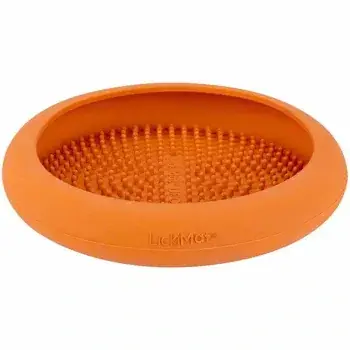 Beställ nu Hundskål lickimat UFO Orange, Lickimat