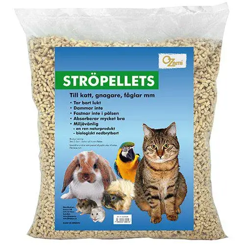 Ströpellets till smådjur 10Liter Säker betalning