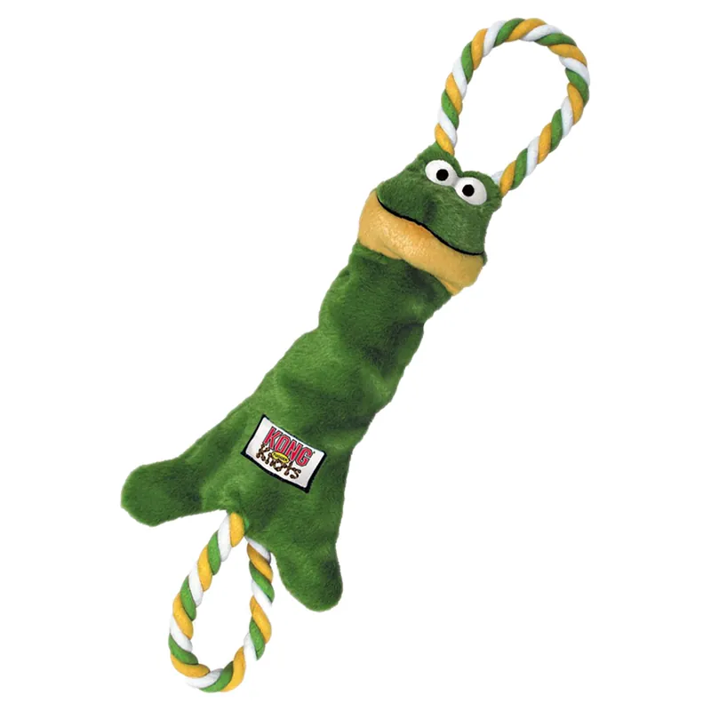 KONG Tugger Knots Frog - Small/Medium Billigare