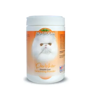 Endast denna vecka Bio-Groom Pro-White Smooth Coat Soft Coat Care Powder 170 g