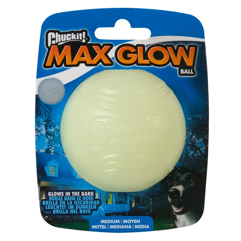 Begränsat antal Chuckit! Ball Launcher Pro - Chuckit Max Glow Ball Ø 6,5 cm