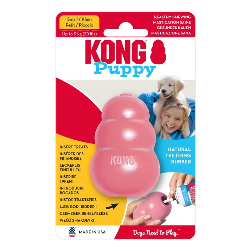 Puppy KONG - S, rosa Outlet