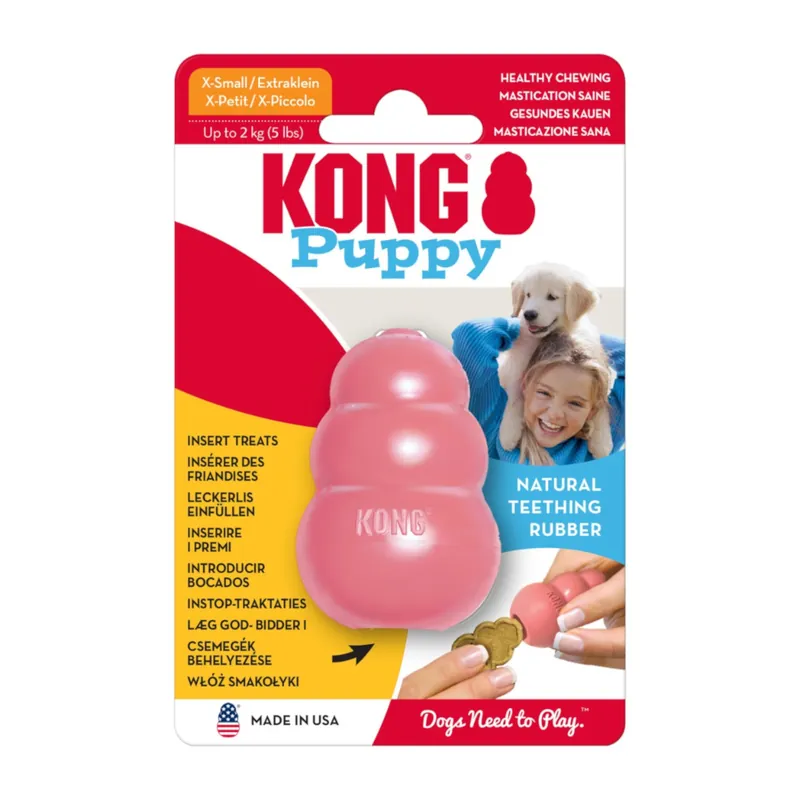 Puppy KONG - XS, rosa Reapris