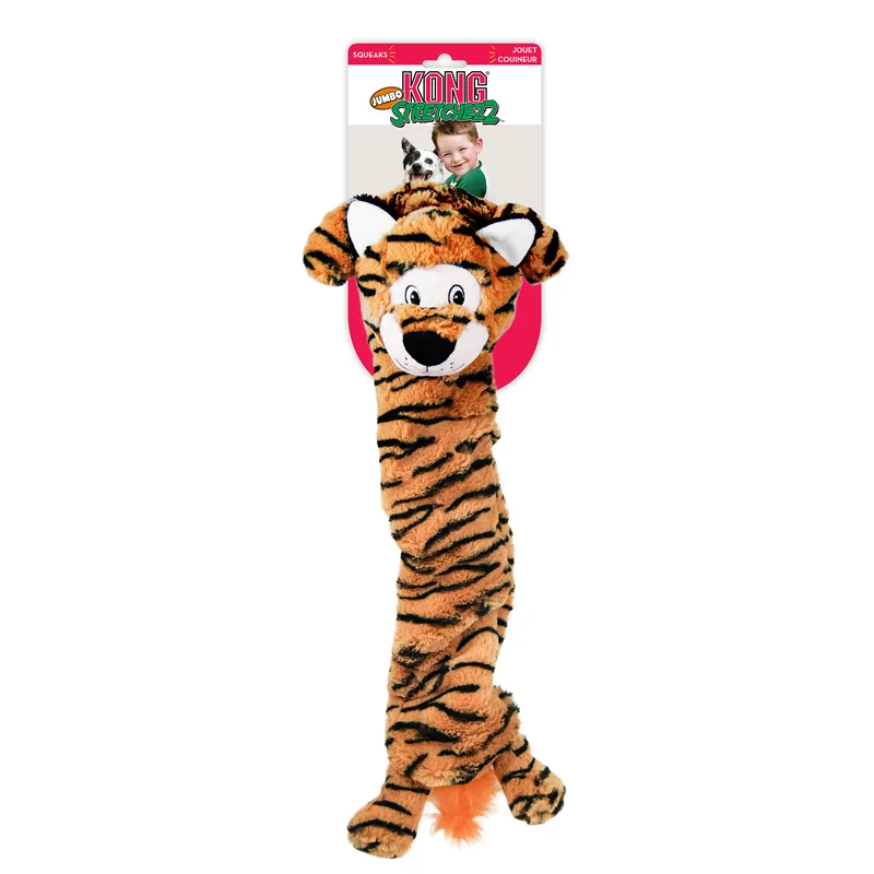 Begränsat erbjudande Leksak Stretchezz Tiger Orange XL