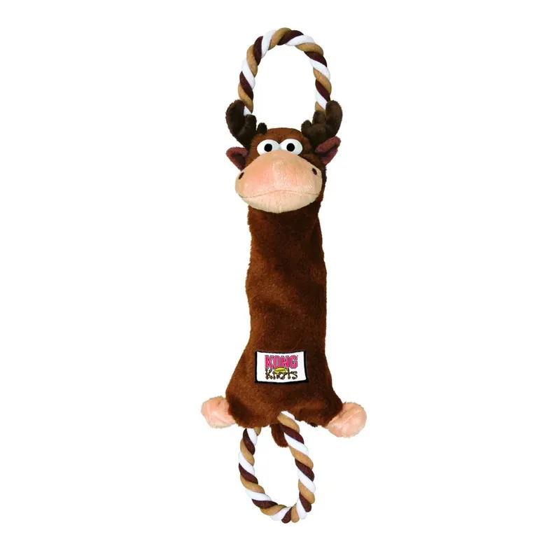 Endast idag Kong Tugger Knots älg M/L för hundar