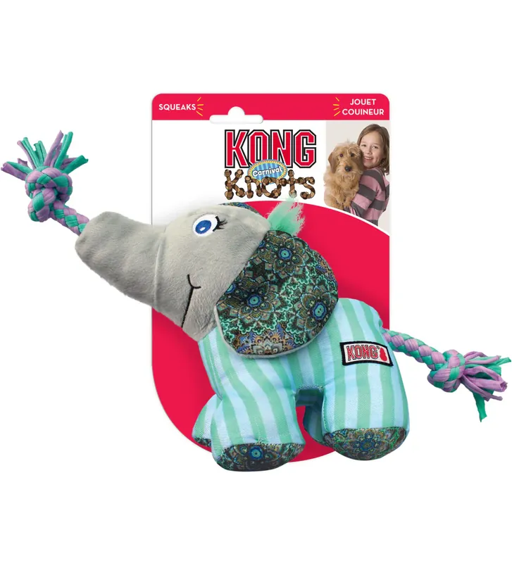 KONG Knots Carnival elefant S/M Lågt pris
