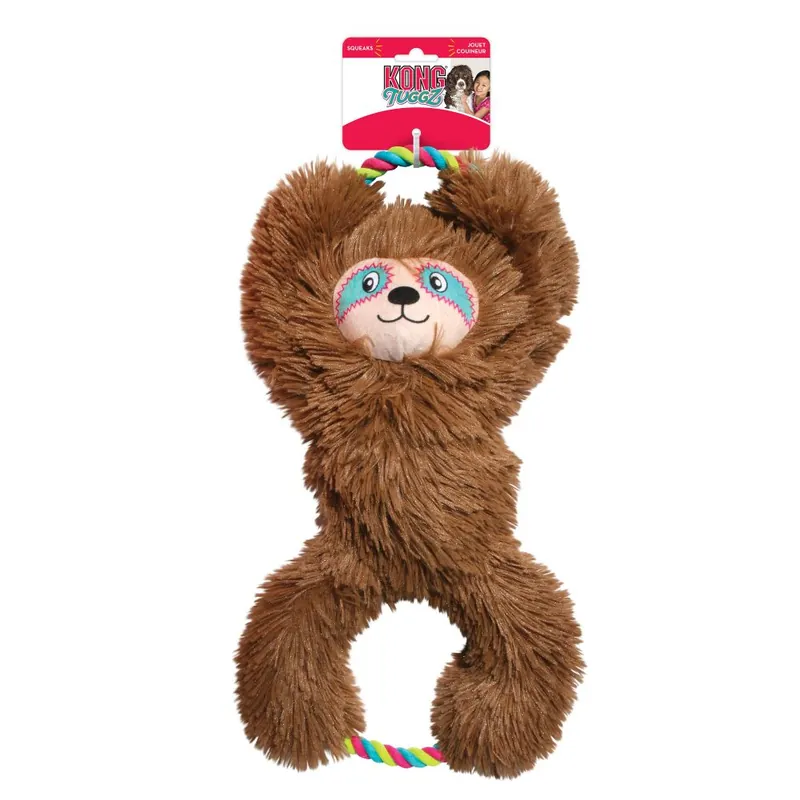 KONG Tuggz™ Sloth, brun - Stl. XL ca L 42 x B 23 x H 11 cm Kampanjpris