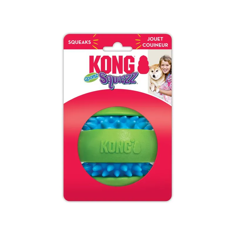 Snabb leverans KONG Squeezz® Goomz Ball - Stl. XL Ø 9 cm