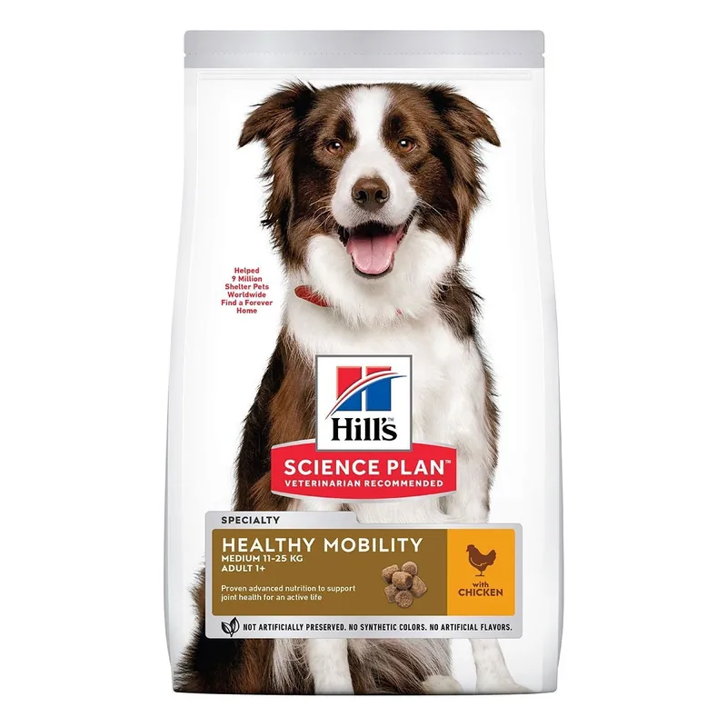 Begränsad tid Hill‘s Science Plan Dog Adult Healthy Mobility Medium Chicken