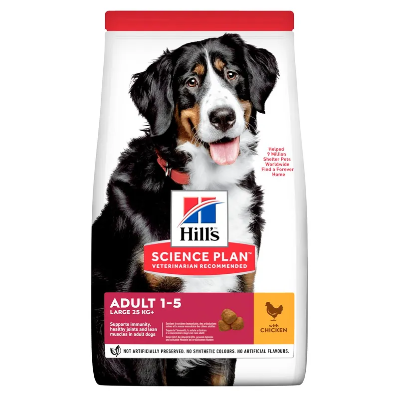 Adult Large Breed torrfoder med kyckling Hundfoder - 14 kg Köp nu