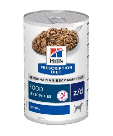 Beställ nu Hill‘s Prescription Diet Food Sensitivites z/d våtfoder till hundar 370 g