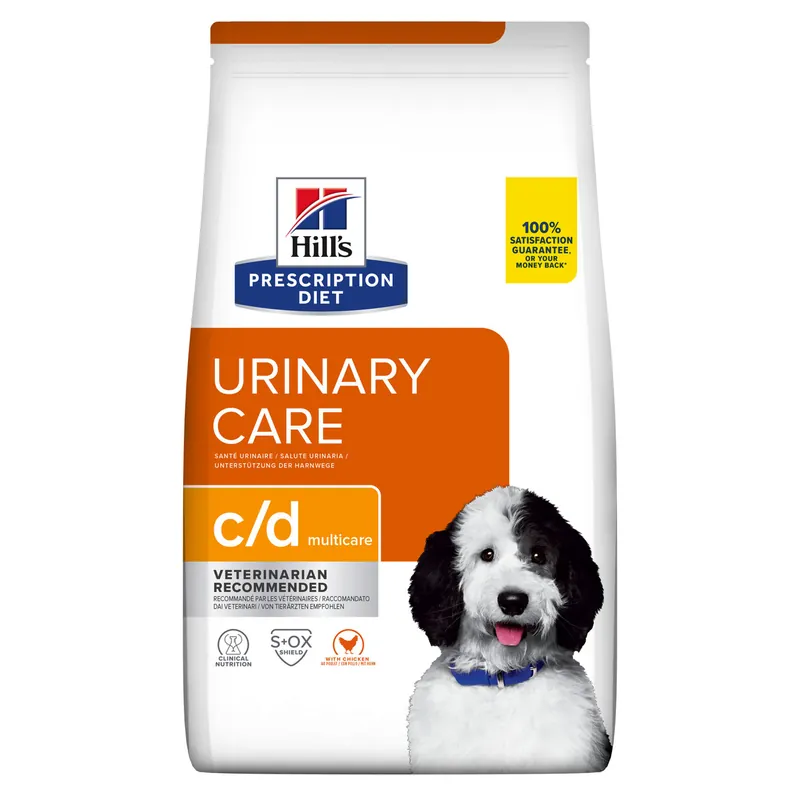 Begränsat erbjudande Prescription Diet c/d Multicare Urinary Care Hundfoder med Kyckling - 1,5 kg
