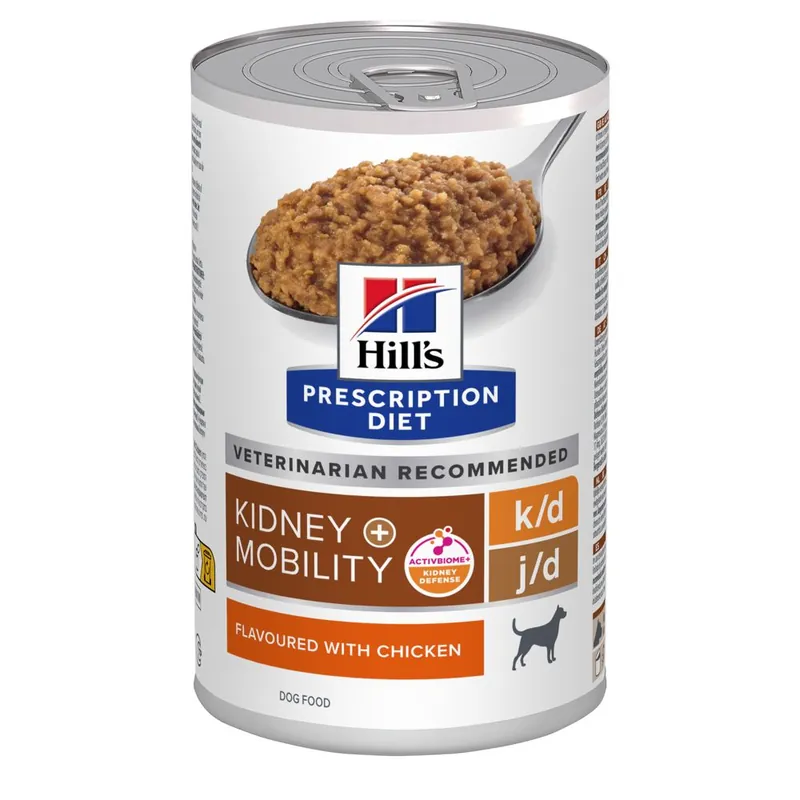 Bästa pris Hill‘s Prescription Diet k/d + Mobility med kyckling - 24 x 370 g