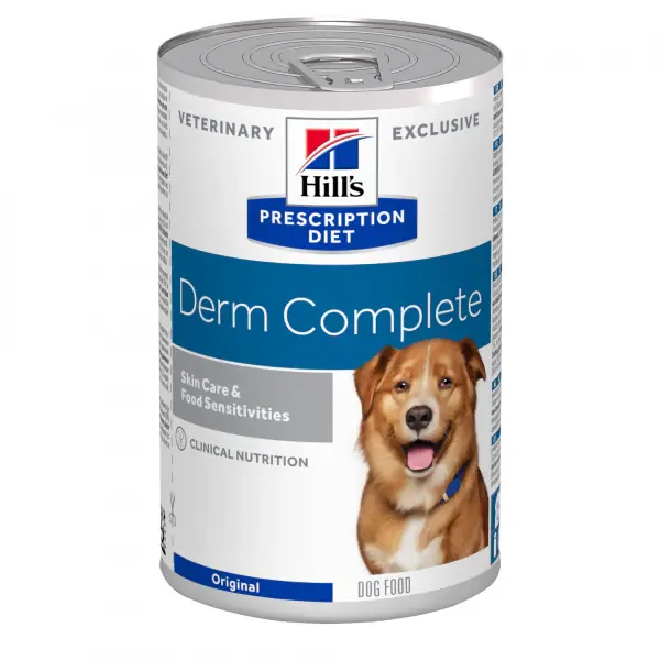 Nedsatt pris Hill‘s Derm Complete 370 g för hundar