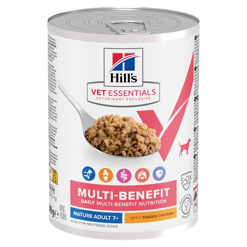Hill‘s Vet Essentials Canine Multi-Benefit Mature Adult 7+ Chicken 12x363 g Kampanj