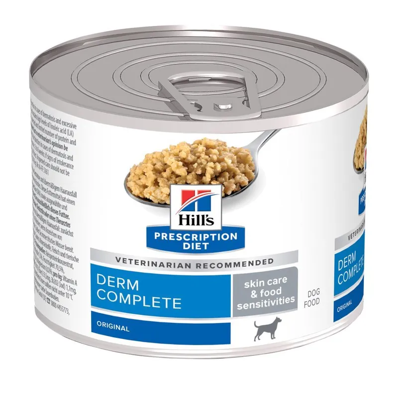 Hill’s Prescription Diet Derm Complete - Ekonomipack 48 x 200 g Trygg betalning