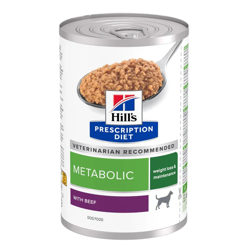 Populär Hill‘s Metabolic våtfoder med nötkött för hundar 370 g