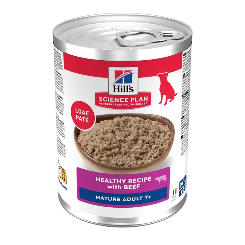 Erbjudandepris Hill‘s Science Plan Mature Adult 7+ - Med nötkött 6 x 370 g