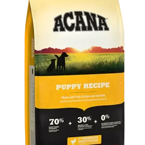 Snabb frakt Acana Puppy Recipe Dog 11,4 kg för hundar