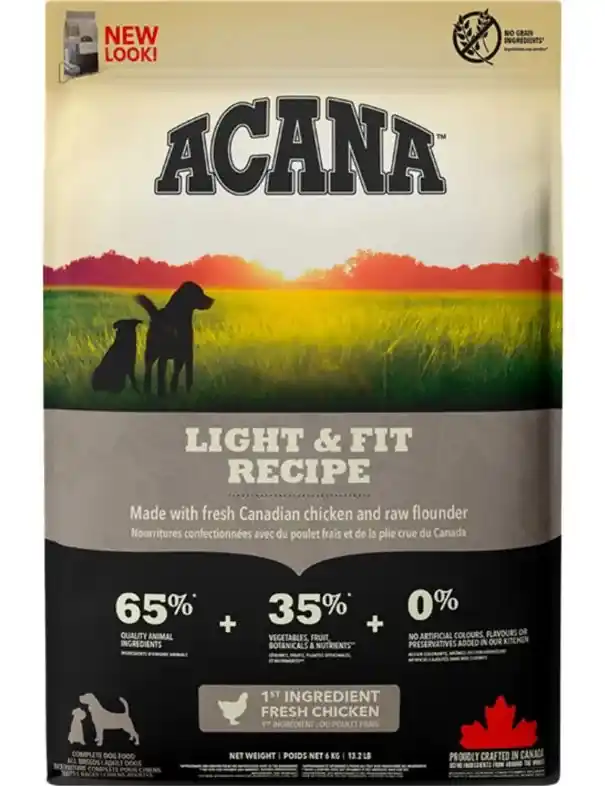 Torrfoder Light & Fit till Hund - 2 kg Expressleverans