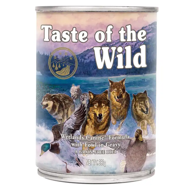 Nyhet Taste of the Wild - Wetlands Canine - 6 x 390 g